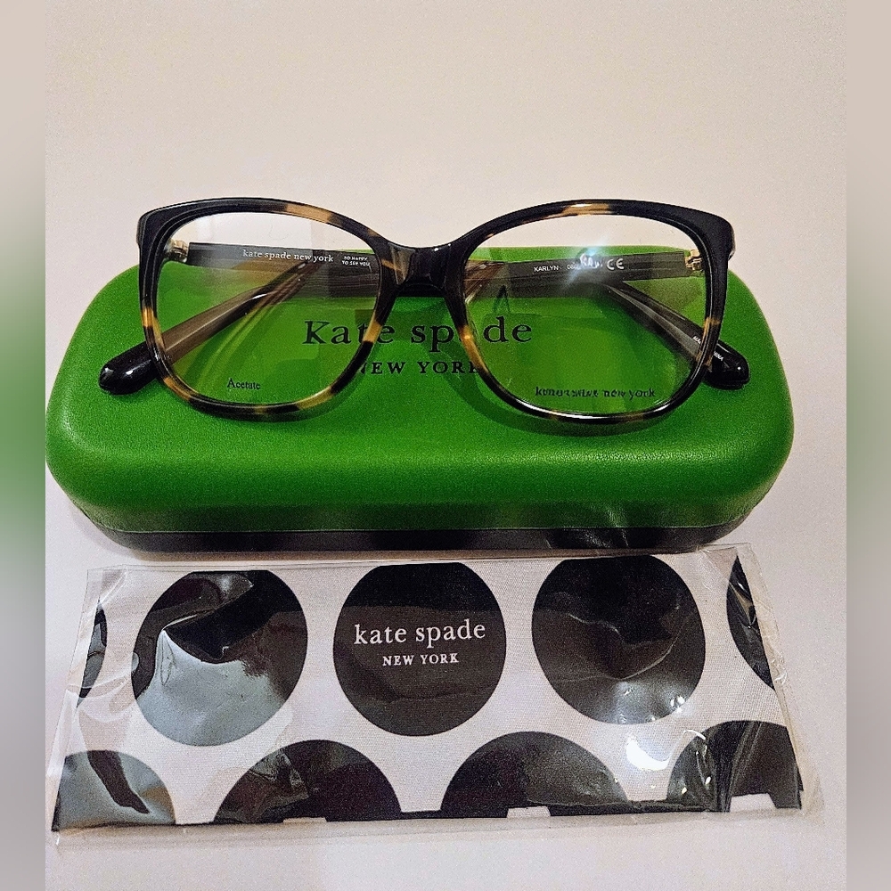 Kate Spade Havana/Black Eyeglass Frames